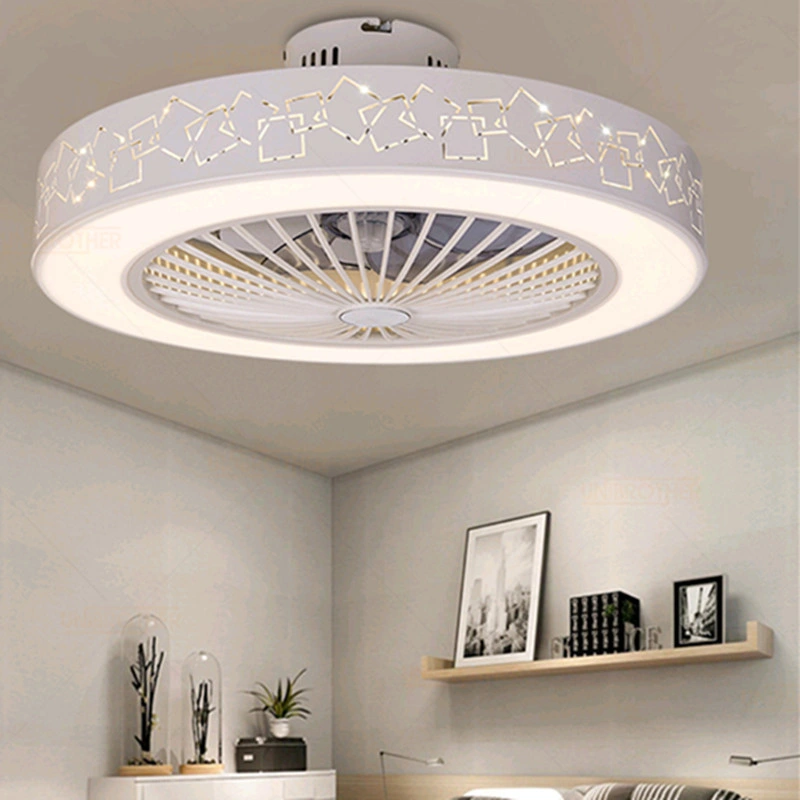 Modern LED Ceiling Fan Lights Wi-Fi Remote Control APP Folding Ceiling Fan Lamp (WH-VLL-16)