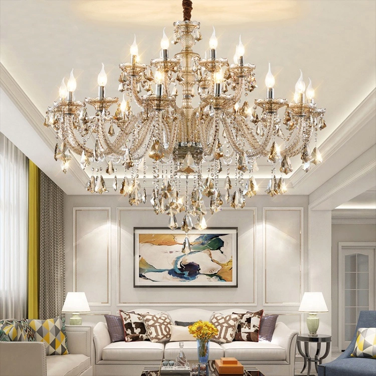 House Decorative Home Candle Classical Crystal Chandeliers