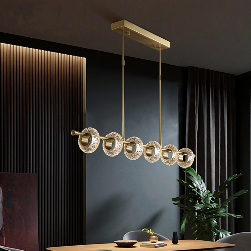 Masivel Copper Modern Simple Luxury House Ceiling Decorative Hanging Pendant Lamp