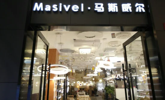 Masivel 공장 CE SAA 인증 3링 LED 천장 조명 100W