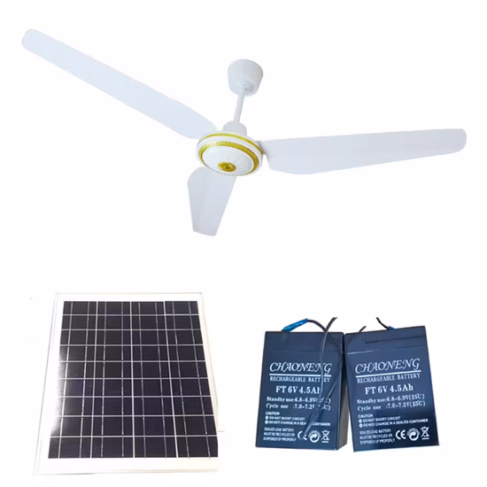 Zhongshan 원격 제어 태양 강화된 말 안정 팬을 가진 현대 장식적인 포도 수확 천장 선풍기